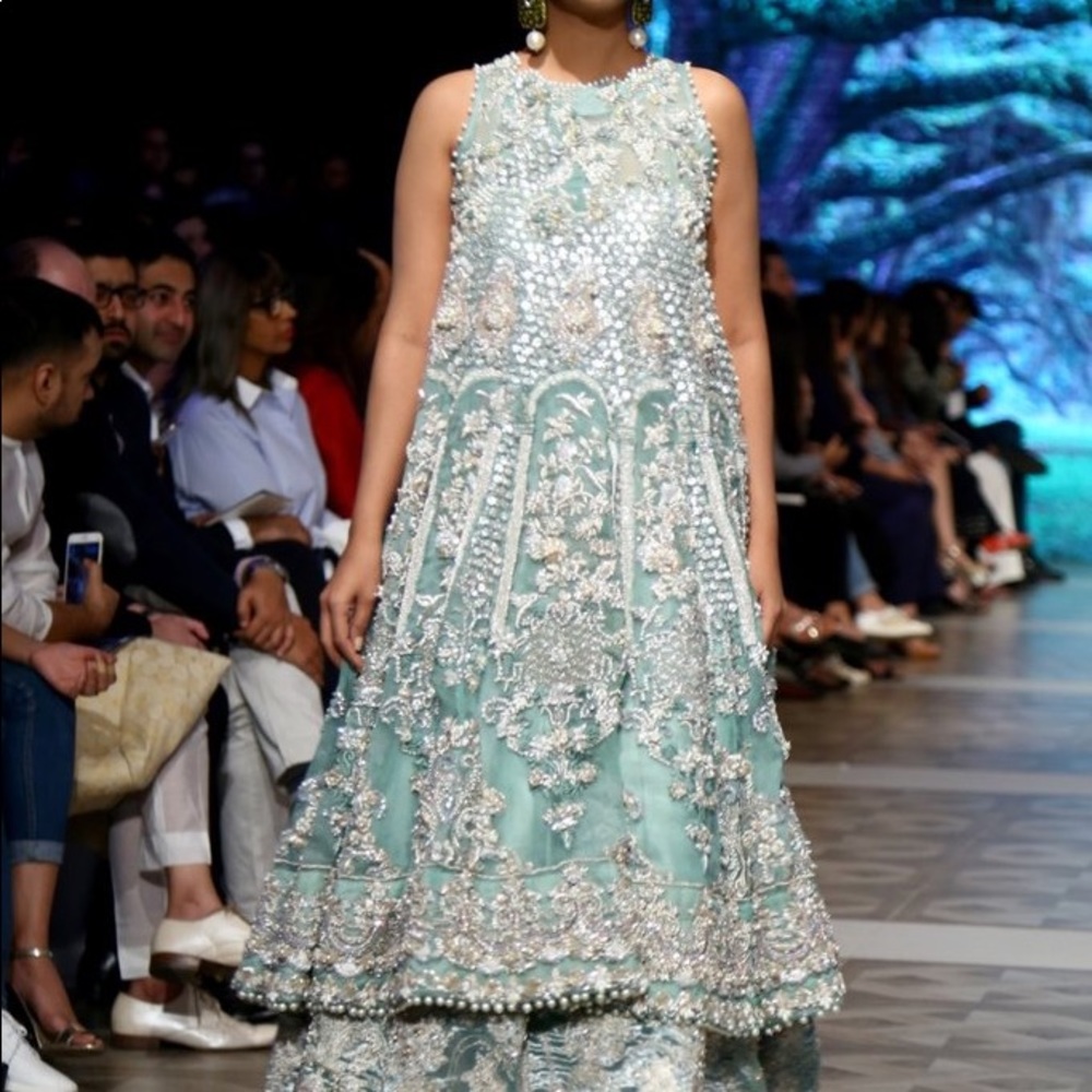 Pakistani designer Saira Shakira inspired dress.